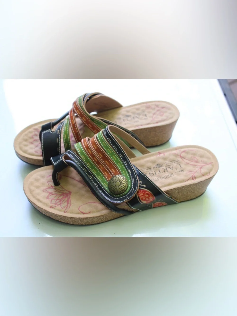L’artiste Spring step Claudia Sandals